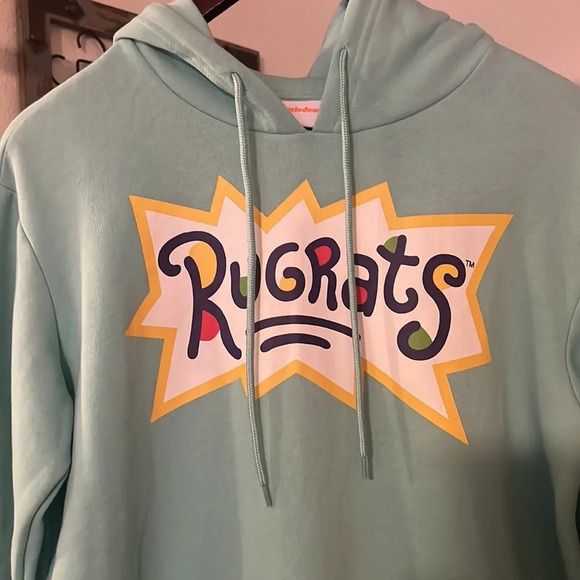 Nickelodeon Mens Rugrats Reptar Hoodie - Size Small - Picture 2 of 6